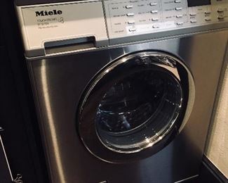 Miele stackable washer and dryer