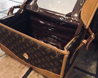 Louis Vuitton luggage vintage and newer pieces