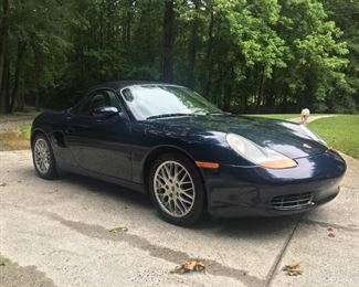 1998 Porsche Boxster 986, 109K miles, 5-speed close ratio transmission, 2.5 L 6-cyl. DOHC 24-valve "Flat Six" engine, power driver's seat, power convertible top (new),   cold A/C, clean CarFax, current emissions, great driver!