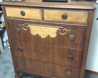 Antique Chest Of Drawers.