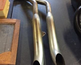 Harley-Davidson straight pipes