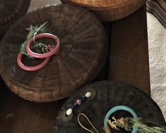 Asian Sewing Baskets