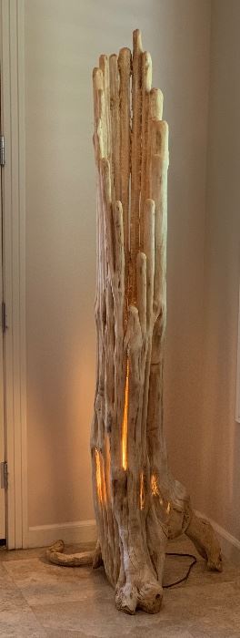Saguaro Skeleton Cactus Floor Lamp 79x24x29in HxWxD AH100