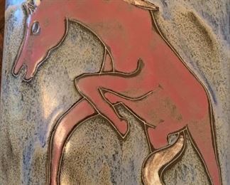 Mara Stoneware 44oz Horse Decanter Decor 12x7x4in AH104