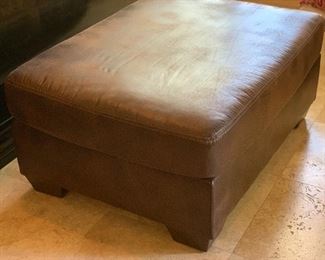 Ashley Furniture Faux Leather Ottoman	18x42x31in	HxWxD	AH137