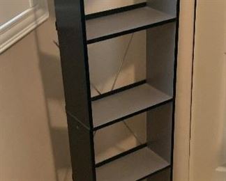 Black/Grey DVD/CD Rack	50x17x11in	HxWxD	AH162