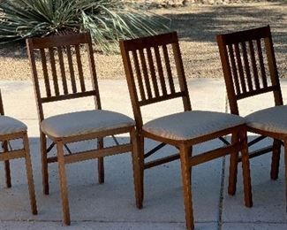 4pc Stakmore Harwood Folding Chairs	34x17x20in seat Height 18.5in	HxWxD	AH172