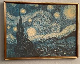 Vincent Van Gogh “Starry Night” $165