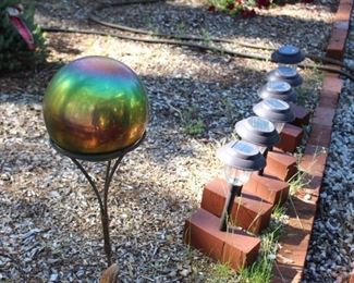 Gazing ball-Solar lights