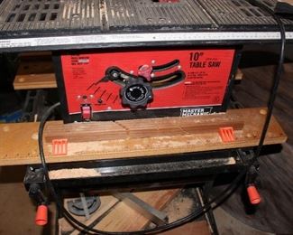 Master Mechanics table saw
