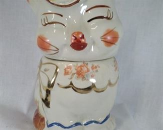 Puss n boots Shawnee Cookie Jar