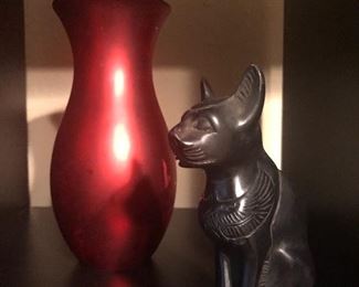 Egyptian ebony cat 