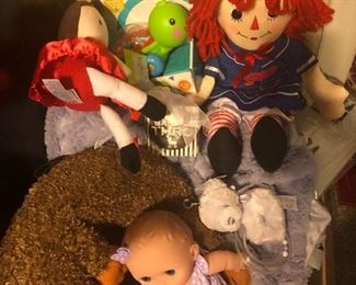 a few toys mostly new