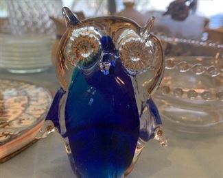 Kisslinger Rattenberg Tirol Kristallglas Owl