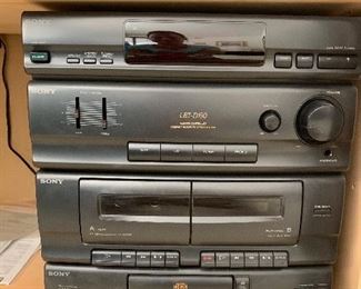 Sony stereo set