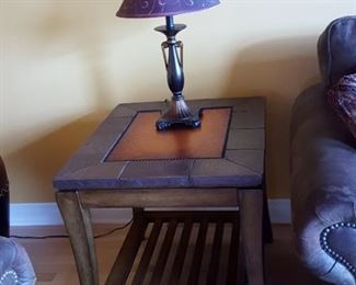 Coffee table w/ matching end table