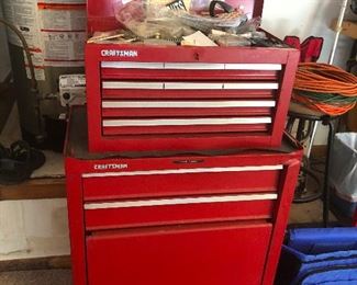 craftsman tool boxes full of TOOLS!