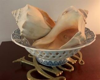 Shells from 1954! VMC and tons of great blue and white pottery