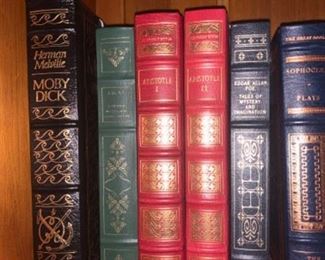 Large collection of leather bound classics! Hard to find series and other treasures