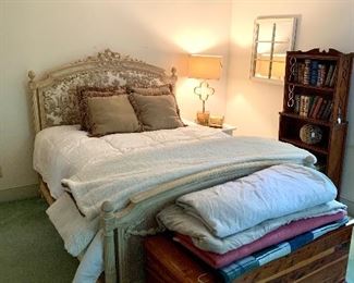 Antique French Country bed...featured in House Beuatiful!