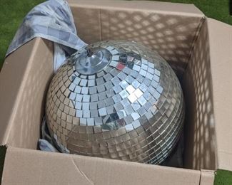 HUGE disco ball