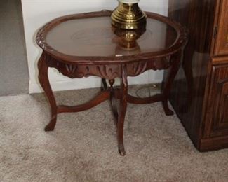 Lamp, accent table
