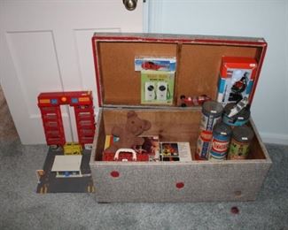 Vintage toy box