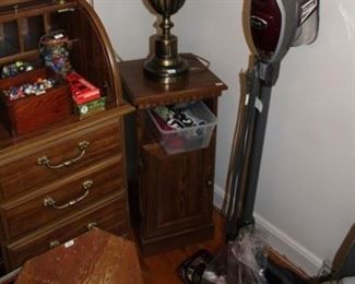 Lamp, accent cabinet