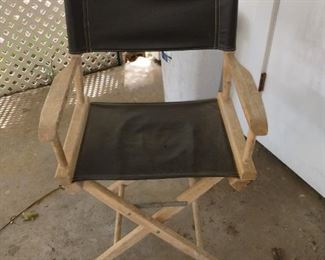 canvas wood directors chair