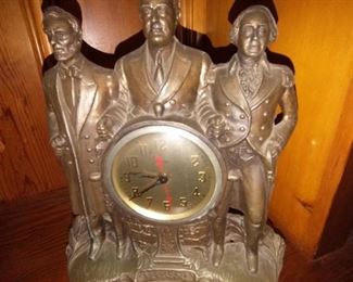 Vintage Presidents clock