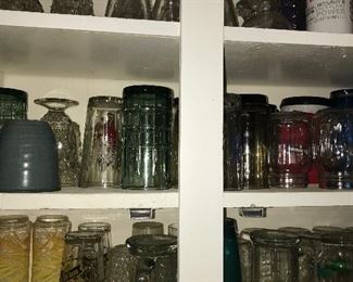 Vintage to current glassware