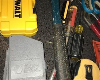 variety of tools and handyman gadgets