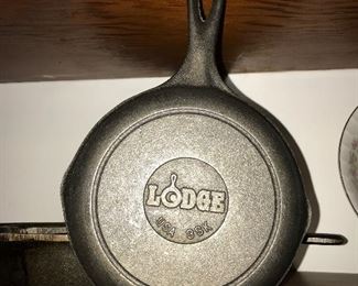 Lodge cast iron skillets