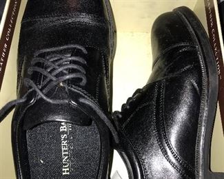 Leather dress shoes