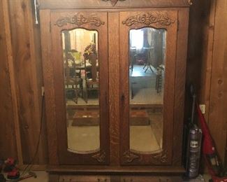 Antique Armoire $1500- Bring a Camel with you... Cause this boy is HEAVY buy B.E.A.U.T.I.F.U.L