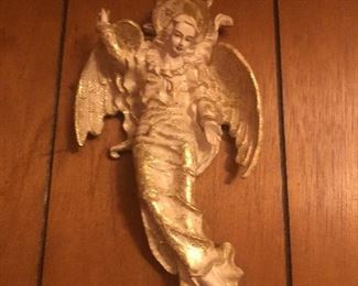 Vintage gold angel
