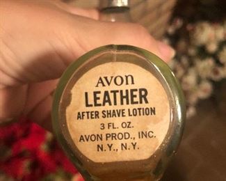 Avon Bull Horns After Shave bottles.... Because all men need to look in the mirror and feel like  a Bull? or a Cow? lol... And of course smell like one!