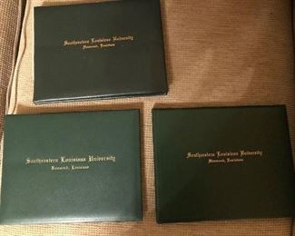 In case you lost your diploma folder..... Guess what? We found one for you! And a few friends too!