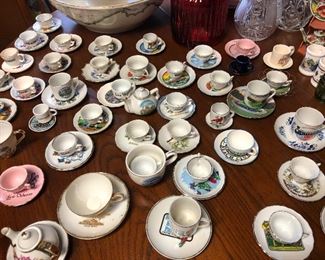 Huge collection of Saucer and Cup Sets! Come see us!