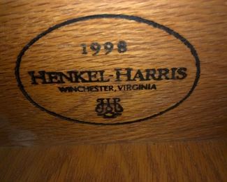 Henkel Harris Dining room set