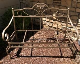 Metal Patio Bench