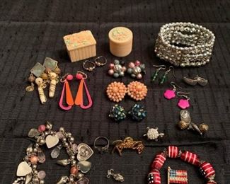 Vintage Cluster Earrings