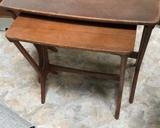 small stack tables Attributed made in Denmark