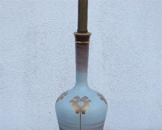Mid Century Pottery Lamp asking 55