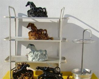 50's TV Lamps, Panthers and Horses 35-55