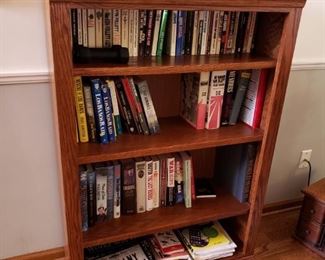 BOOK SHELF/ BOOKS