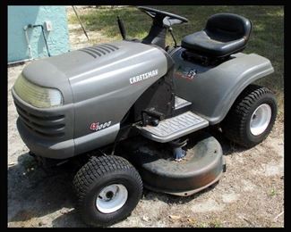 Craftsman Riding Lawnmower As Is