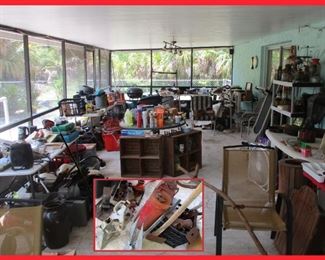 Loads of Tools and Treasures; Many Items can be used in Upcycling and Repurposing