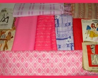 Vintage Fabric and Patterns