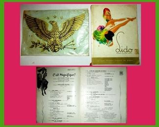 1950s Lido Book and Old Eagle Placemat